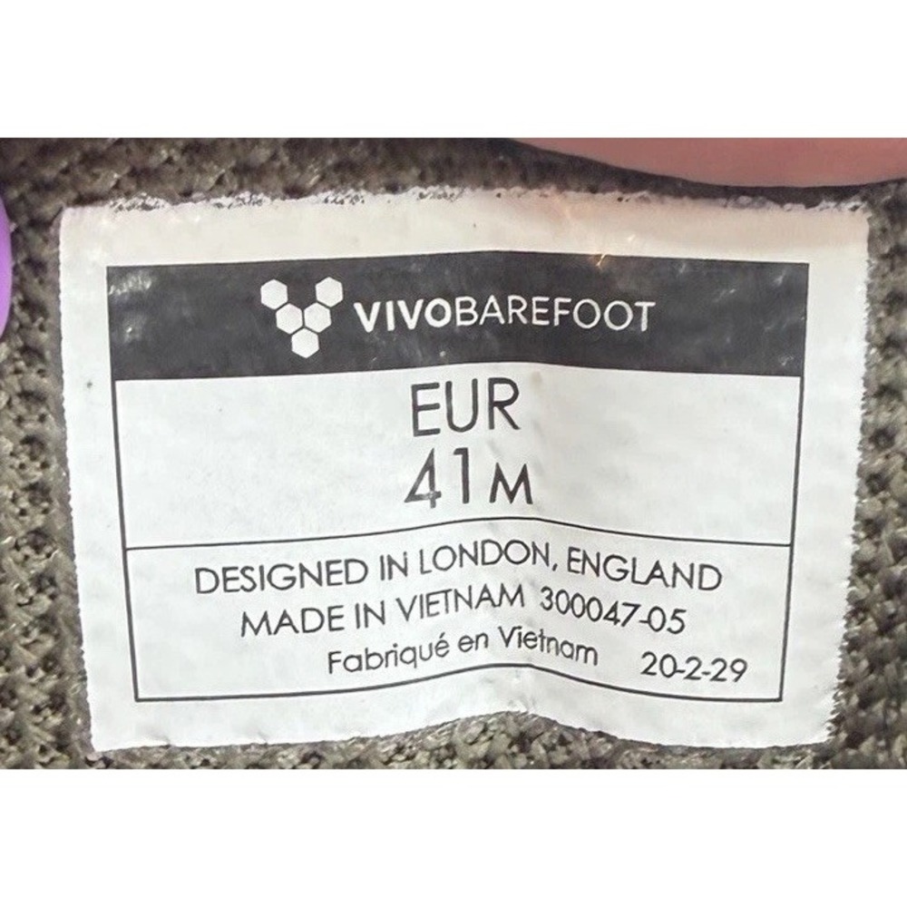 Vivobarefoot Tracker II FG Leather Barefoot Tracking Boots Green EU 41 US Mens 8 - Picture 7 of 7